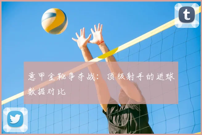 意甲金靴争夺战：顶级射手的进球数据对比